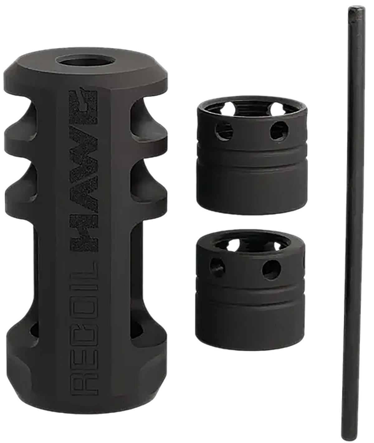 Browning 001293099 Xeno Recoil Hawg Black Matte 1/2"-28 TPI 2.20" OAL