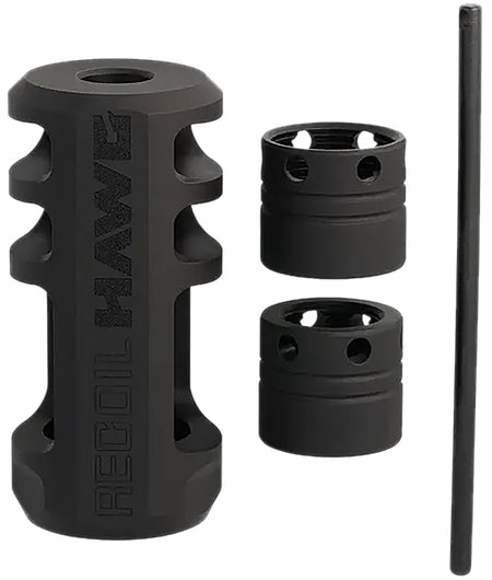 Browning 001293097 Xeno Recoil Hawg Black Matte 5/8"-24 TPI 2.20" OAL