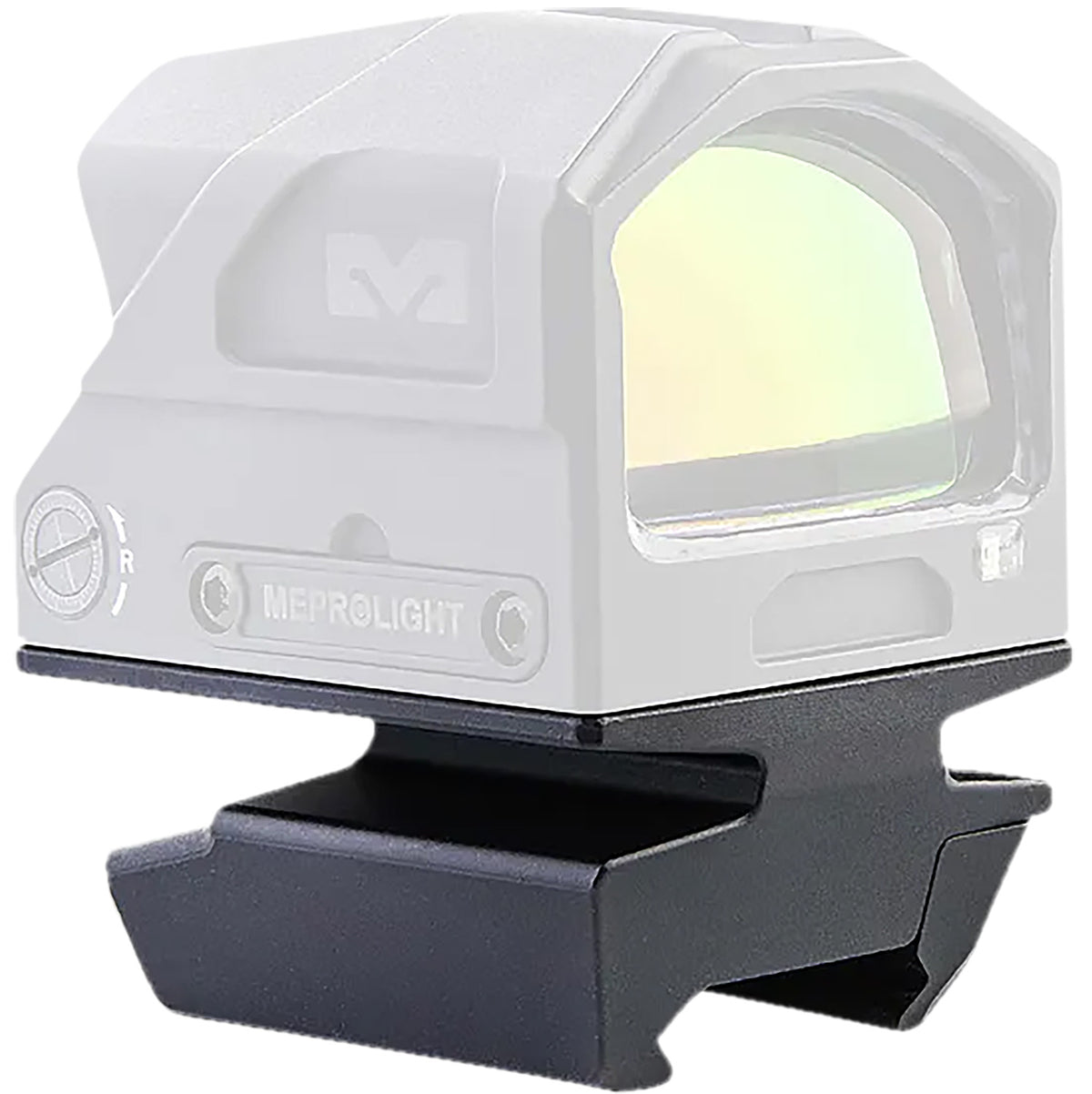 Mepro MCO Pro Picatinny Rail Riser 1.93 Inch Mount for Optics