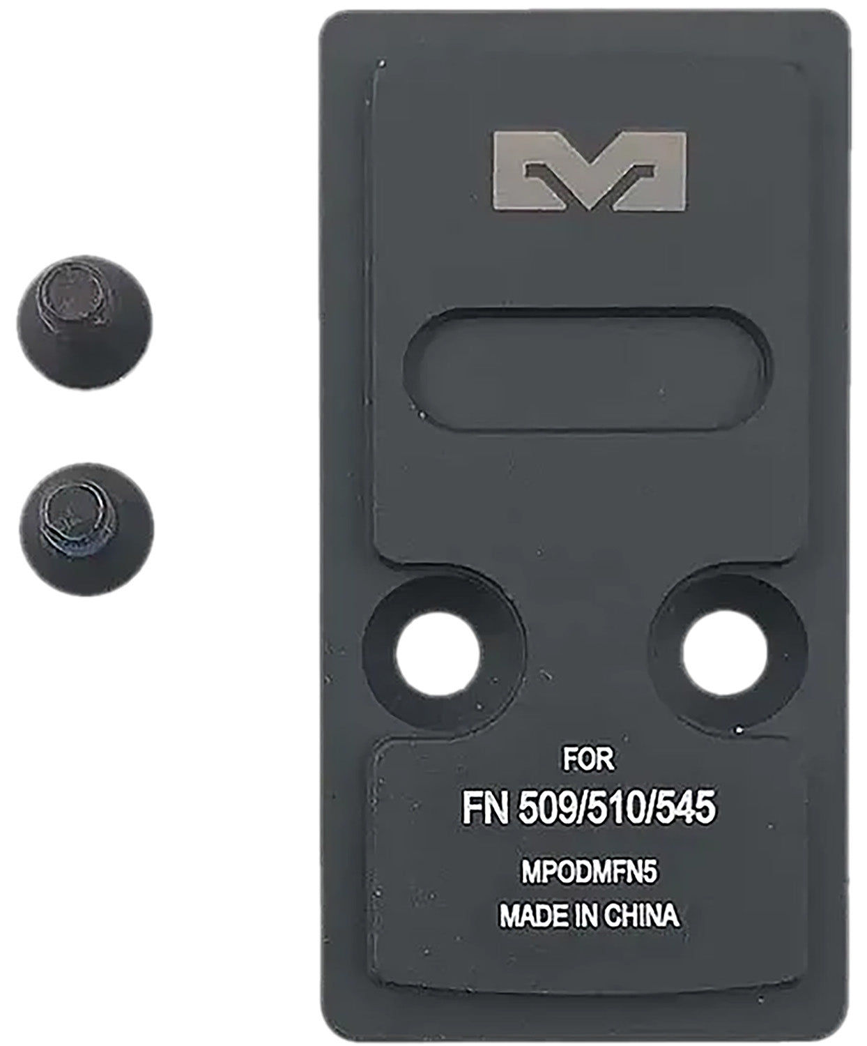 Meprolight USA MPO PRO-F CNC Aluminum Optic Plate Matte Black for FN 509