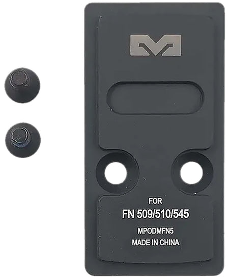 Meprolight USA MPO PRO-F CNC Aluminum Optic Plate Matte Black for FN 509