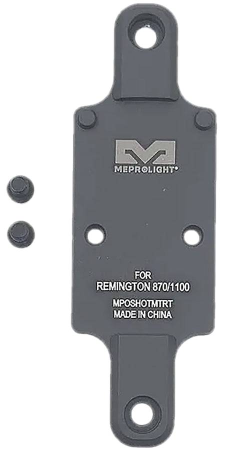 Meprolight USA MPO RMR Footprint Shotgun Plate Black CNC Aluminum Remington 870/1100