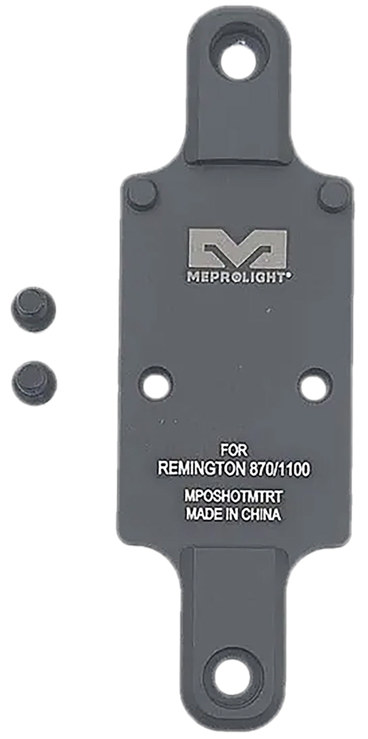 Meprolight USA MPO RMR Footprint Shotgun Plate Black CNC Aluminum Remington 870/1100
