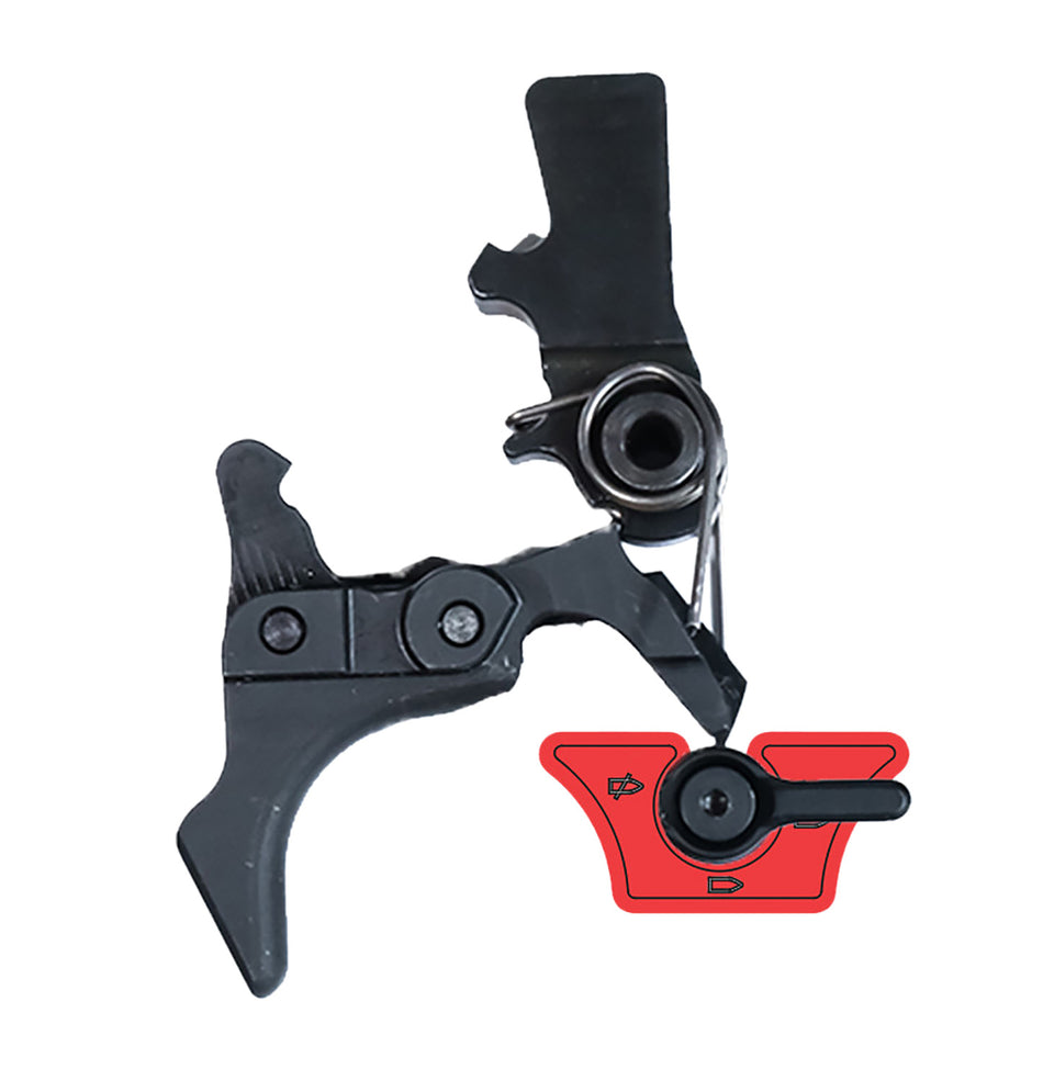 Franklin Armory Binary GEN 3 Curved Trigger Black for Ruger 10/22 Rifle