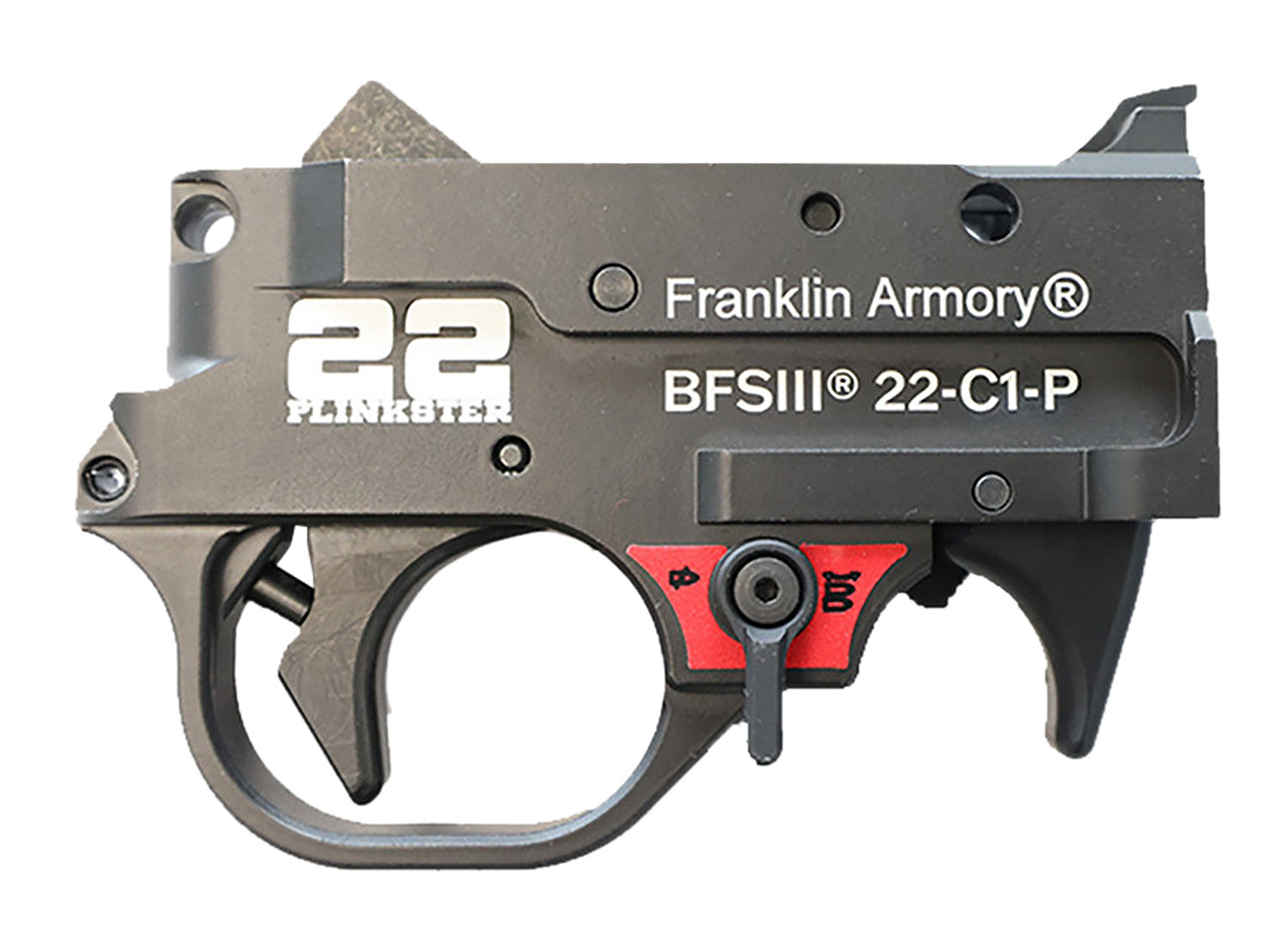 Franklin Armory BFSIII 22 Plinkster Drop-In Binary Curved Trigger Fits Ruger 10/22