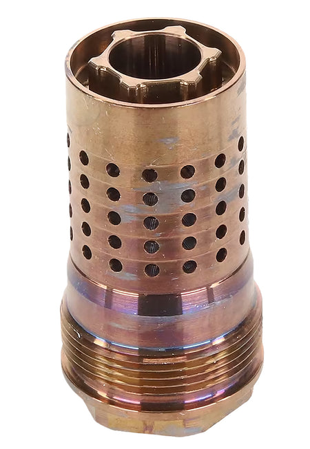 Q Cherry Bomb Muzzle Brake 7.62 Stainless Steel 9/16"x24 Threaded 1.64" OAL