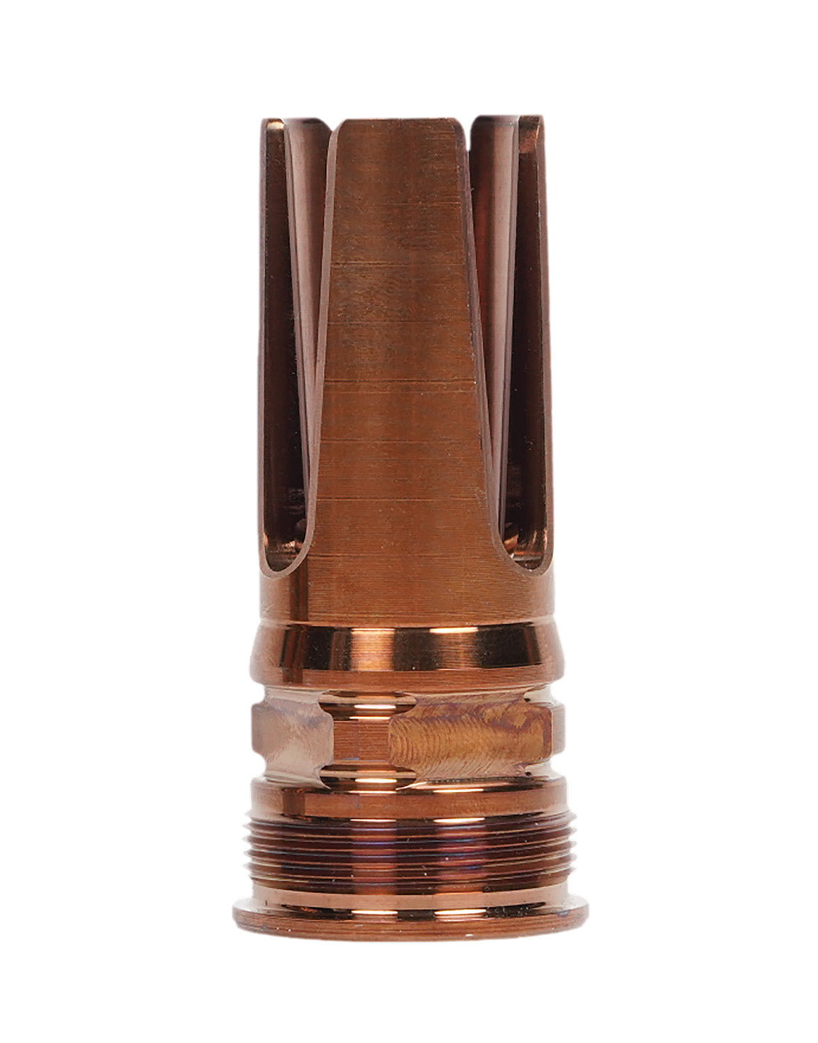 Q Flash Hider 8.6 Blackout Steel 1/2"x28 Threaded Muzzle Device 2.13" OAL