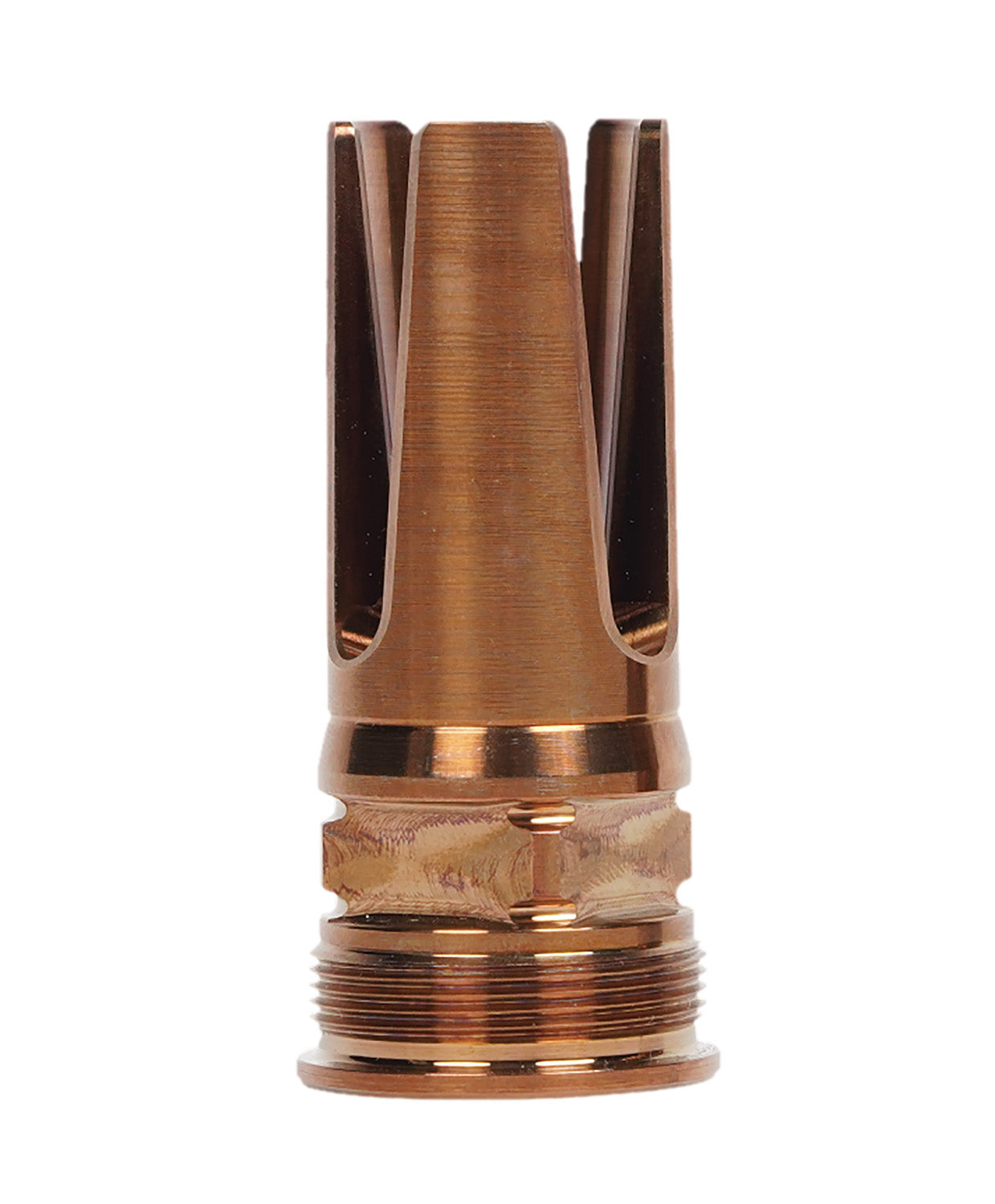 Q Flash Hider 8.6 Blackout Steel 5/8"x24 Threaded Muzzle Device 2.13" OAL