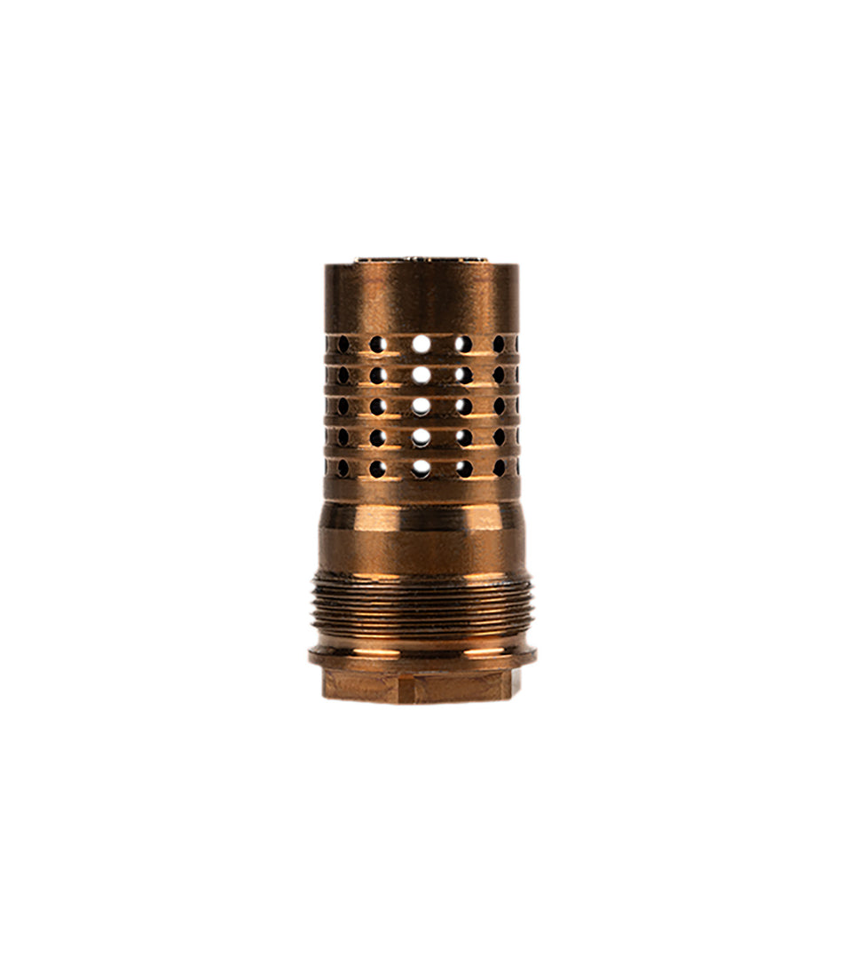 Q Rear End Muzzle Brake 7.62 Steel 5/8"x24 Threaded Fast-Attach 1.71" OAL