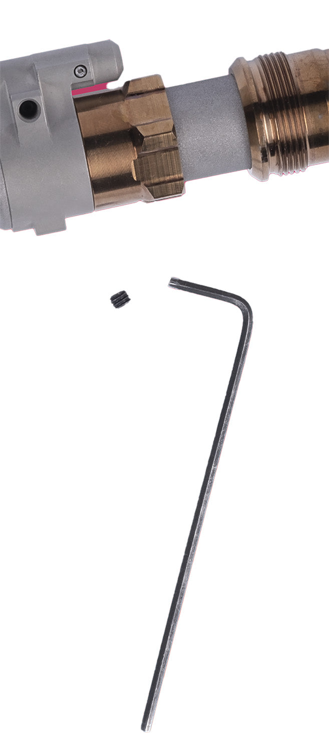 Q LLC Honey Badger Stainless Steel Gas Block and Screw Set