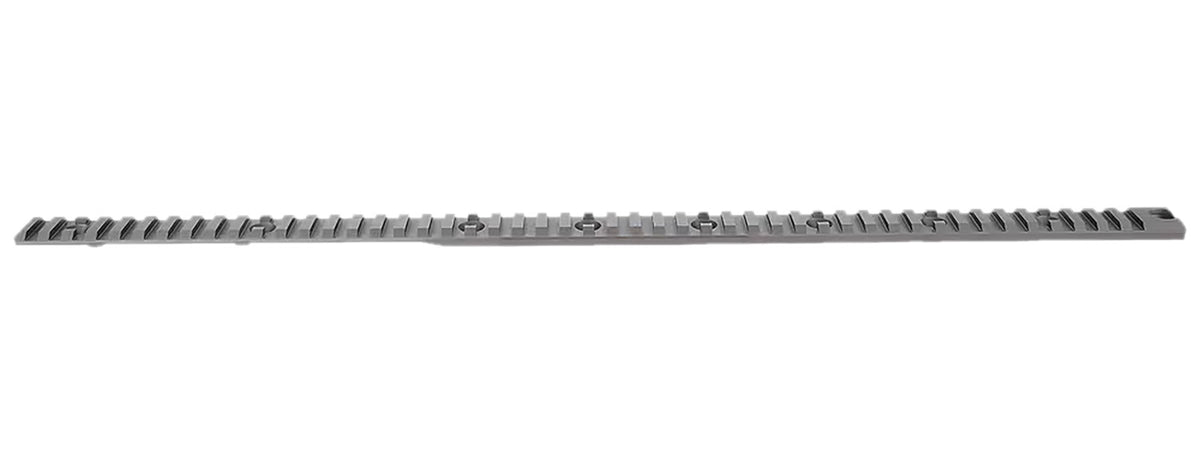 Q The Fix 20" M1913 Top Optic Rail Clear Anodized Aluminum