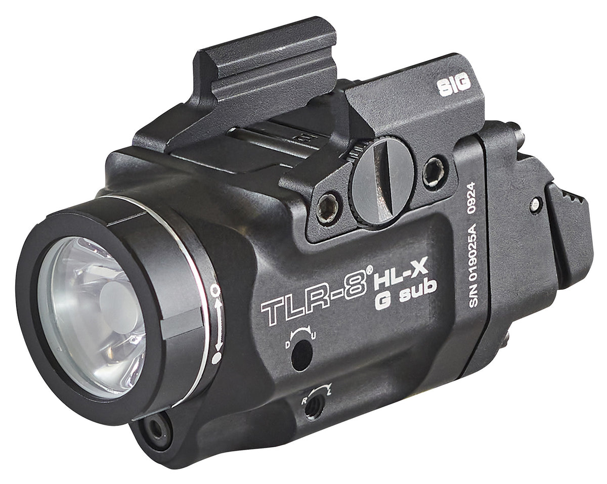 Streamlight TLR-8 HL-X G SUB USB Compact Weapon Light for SIG Sauer P365/XL - Model 69477
