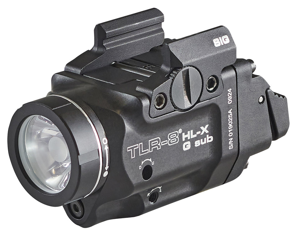 Streamlight TLR-8 HL-X G SUB USB Compact Weapon Light for SIG Sauer P365/XL - Model 69477