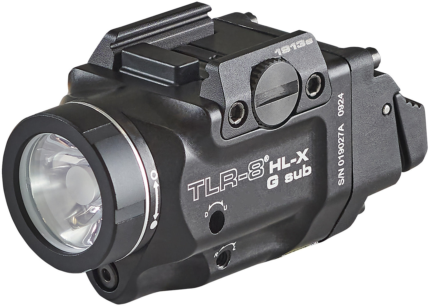 Streamlight TLR-8 Black Aluminum 1000-Lumen Weapon Light with Green Laser for 1913 Short Rail