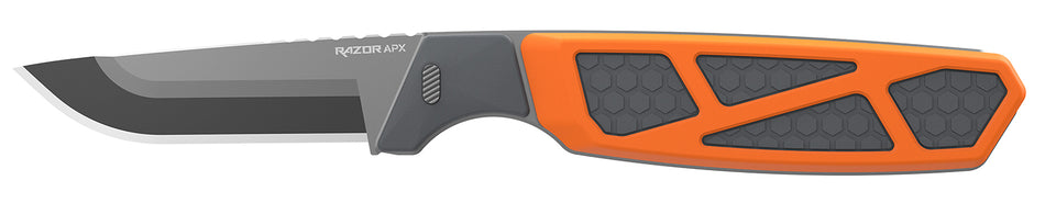 Outdoor Edge Razor APXS306C 3" Plain 420J2 Stainless Replaceable Blade Folding Knife