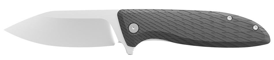 Outdoor Edge BR1C 3.30" Sheepsfoot Folding Knife 4Cr14MoV, Glass-Filled Nylon Handle