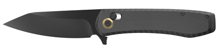 Outdoor Edge SL1C 3.15" Drop Point Folding Knife Black Oxide 8Cr13MoV SS, G10 Handle