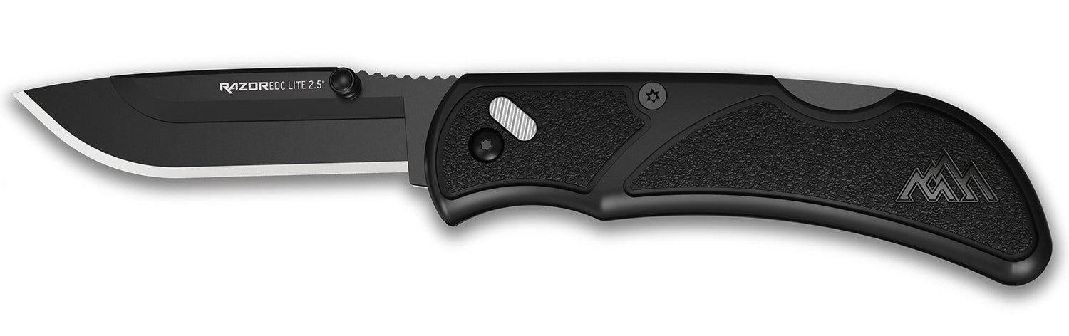 Outdoor Edge RazorEDC Lite RCK252C 2.50" Folding 420J2 SS Plain Blade Knife