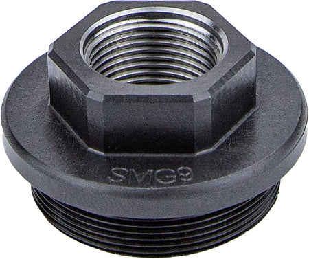 KGM Suppressors Direct Thread Adapter 1/2x28 A-DTA-S-1 Steel Black Nitride Finish