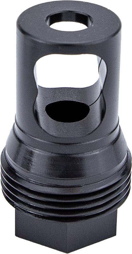 KGM Suppressors R50T Taper Muzzle Brake 7/8"x14 Threads Black Nitride Steel