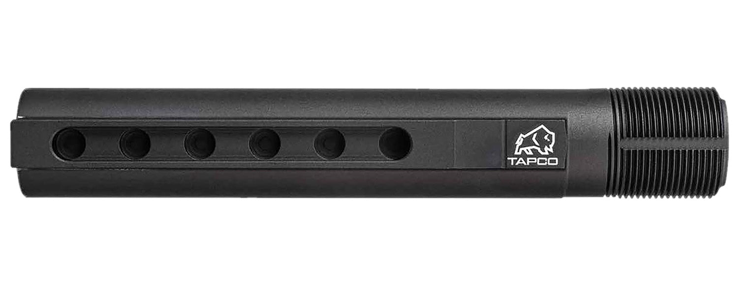 Tapco TAP22057 AR-15 Carbine Buffer Tube 6-Position Black Anodized Finish