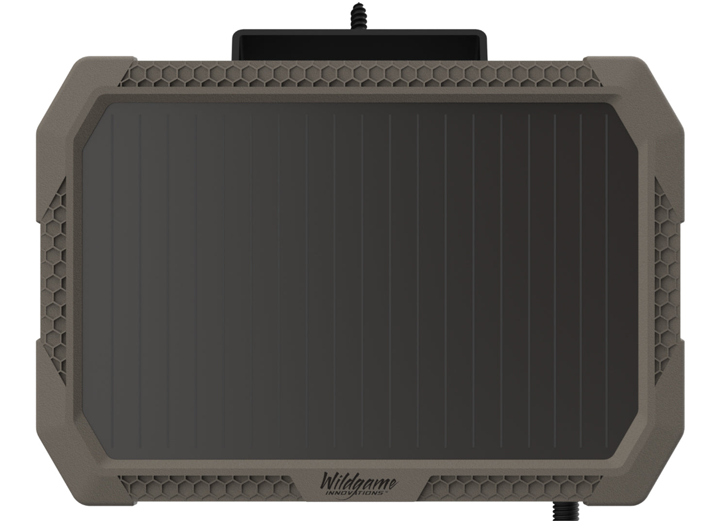 Wildgame Innovations Sol-Pak Solar Panel Battery Pack 3000mAh, Weather-Resistant Design