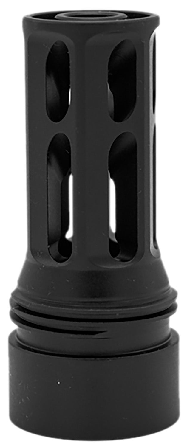 Huxwrx 1912 5.56mm M24x1.5 RH Quick-Detach Flash Hider Black