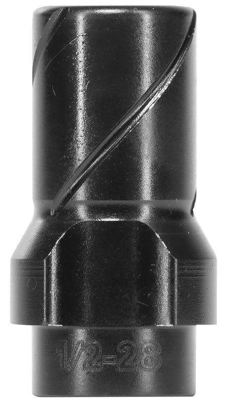 Huxwrx 2291 Black 9mm 1/2x28 Quick-Attach 3-Lug Muzzle Device