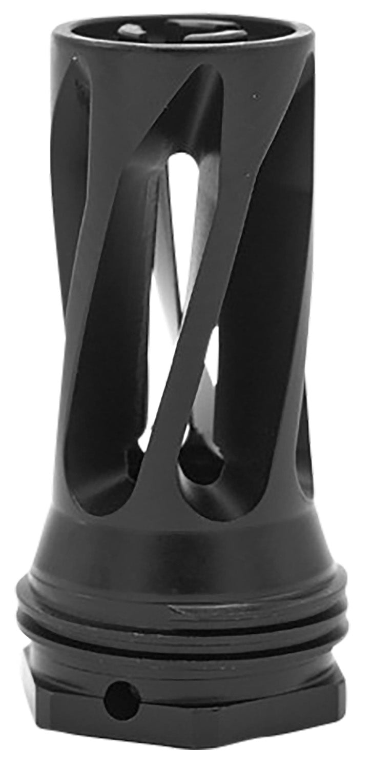 Huxwrx 3098 6mm 5/8x24 Quick-Detach Flash Hider Black