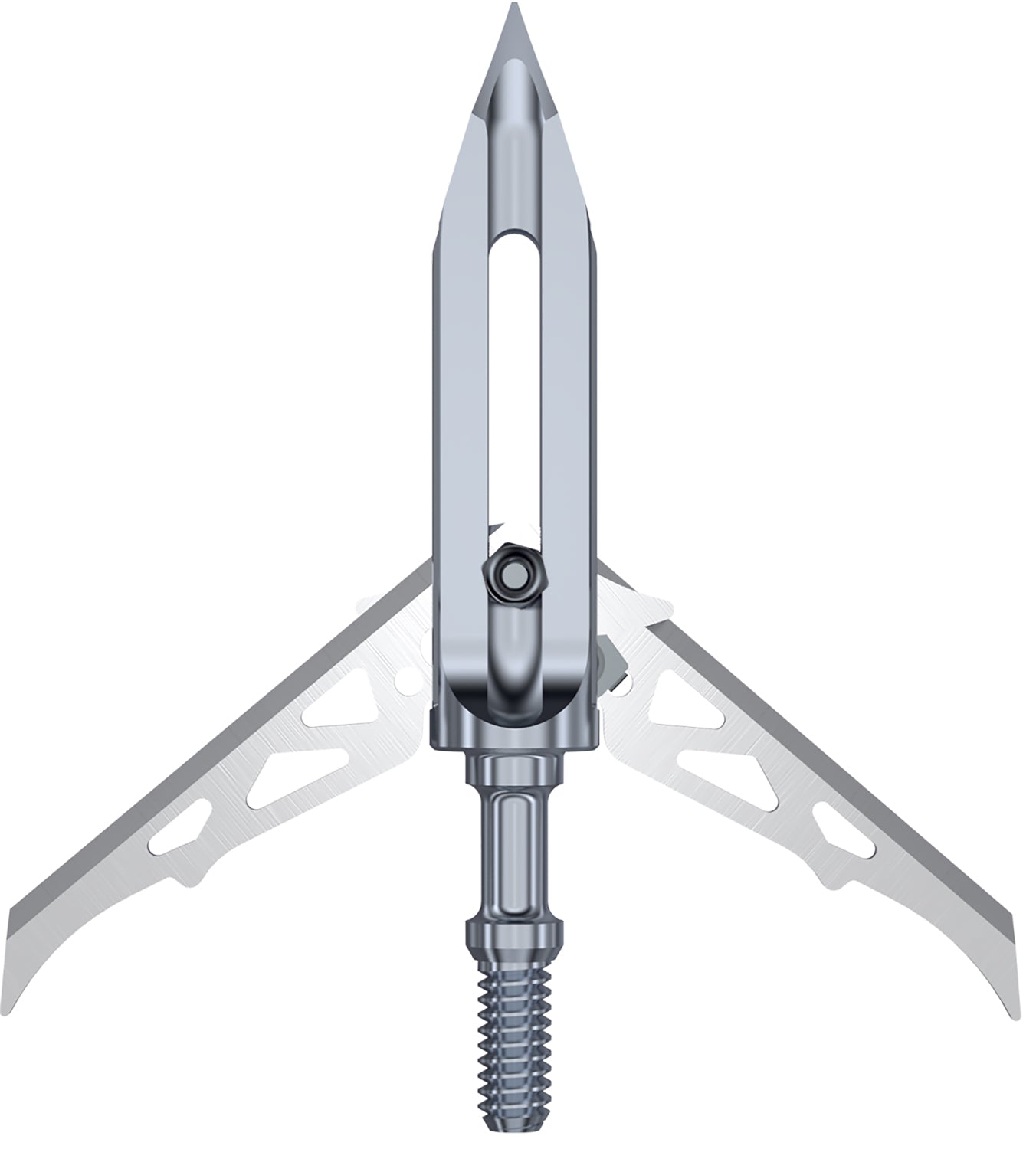 Ravin R100 Silver Titanium Blades Crossbow Broadhead 100 Grain 3 Pack
