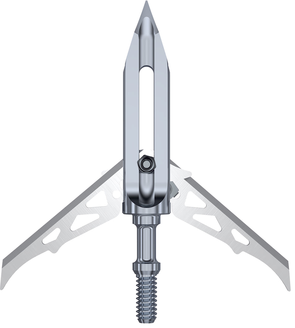 Ravin R100 Silver Titanium Blades Crossbow Broadhead 100 Grain 3 Pack