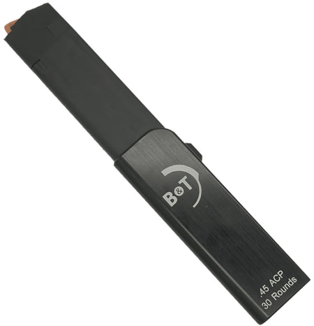 B&T Firearms BT-220599 APC45-G/SPC45-G 30-Round .45 ACP Black Polymer Magazine