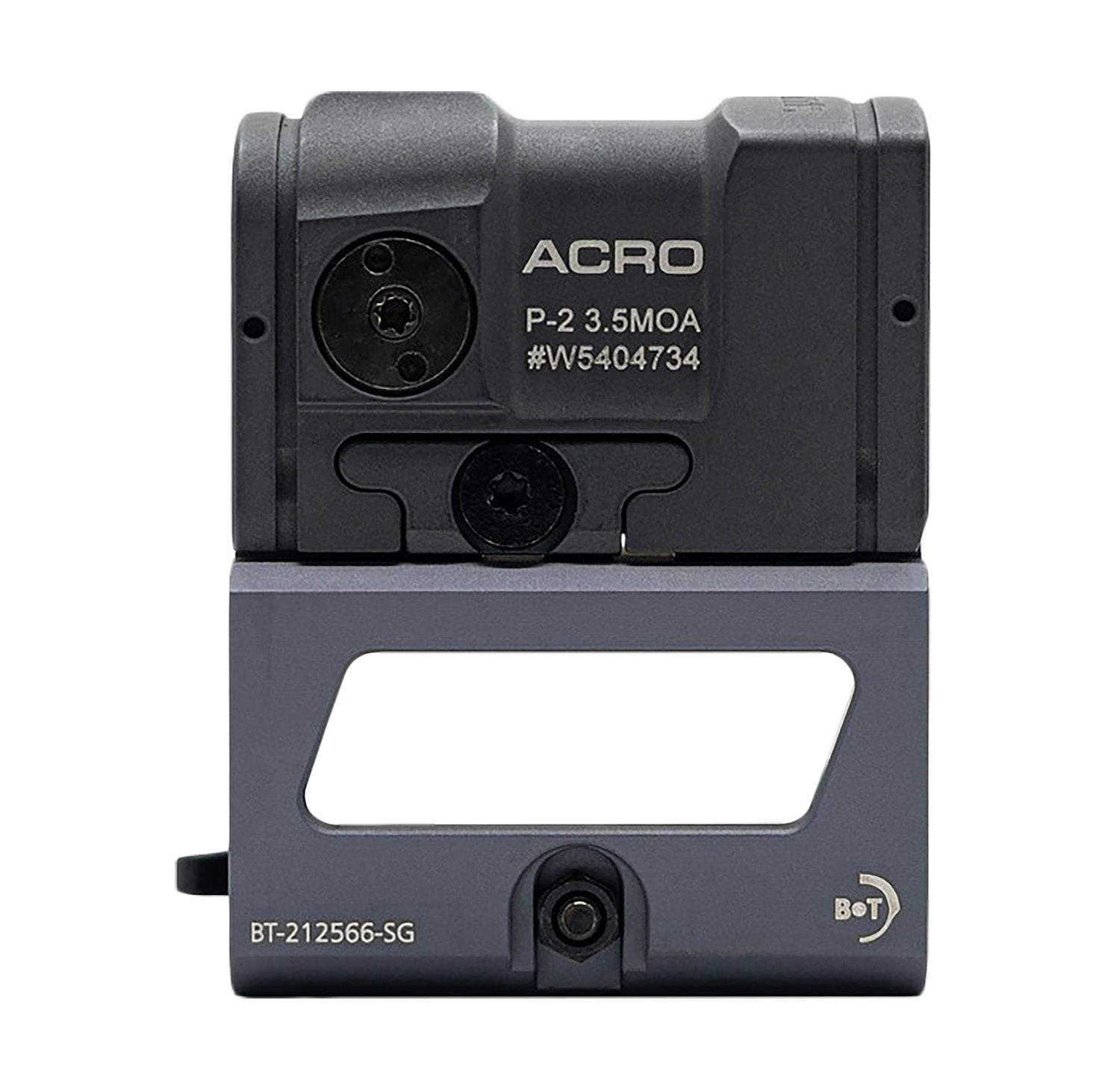 B&T OEM Aimpoint ACRO P-2 Gray Finish 3.5 MOA 1x Enclosed Red Dot