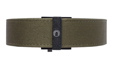Nexbelt PCS5167 Thin Bar Supreme Tactical Belt OD Green Nylon 1-1/2" Push Button Fits 50"