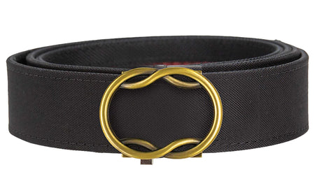 Nexbelt PCS2241 Grace Women's Nylon Belt Gray/Black Clasp Closure