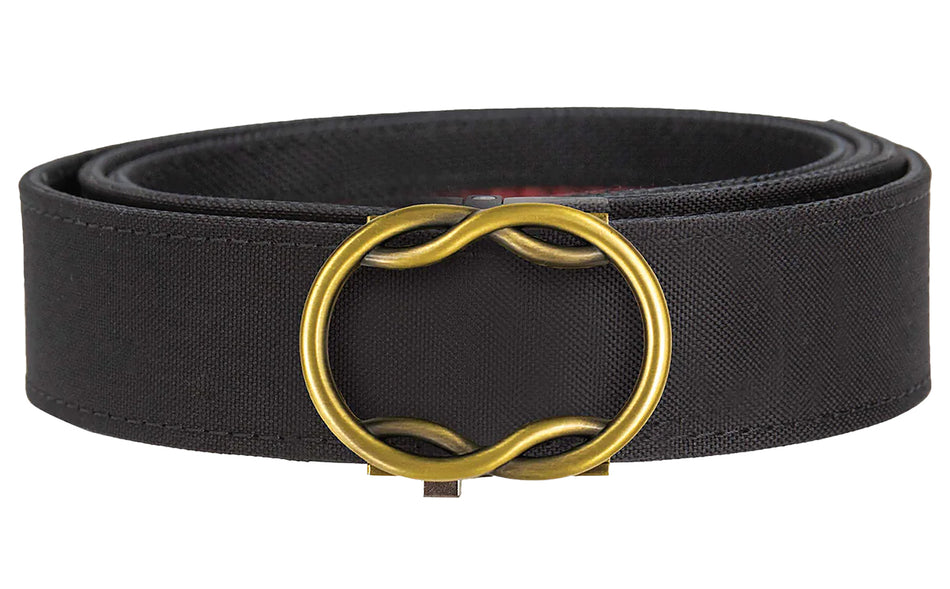 Nexbelt PCS2241 Grace Women's Nylon Belt Gray/Black Clasp Closure