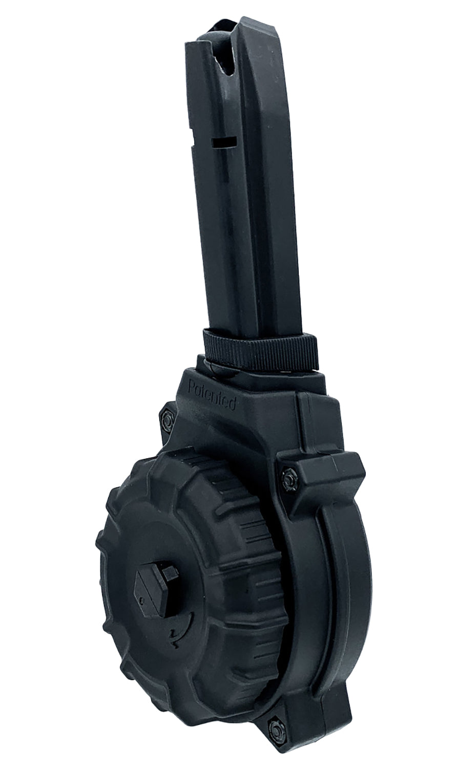 ProMag DRMA56 Browning Hi-Power 9mm Drum Magazine 50 Rounds Black Polymer
