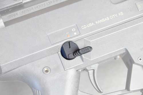 Gear Head Works Reverse Safety Lever for Scorpion