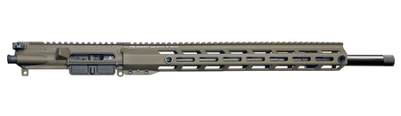 Rise Armament .22 ARC AR-15 Upper Receiver 18" 416R Stainless Threaded Barrel, Brown Cerakote Aluminum Build
