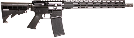 ATI ATIG15MS300ML13 MilSport 300 Blackout 30+1 16" Black Threaded Barrel, Matte Black Picatinny Rail Receiver, 13" M-LOK Handguard, Black 6 Position Rogers Super-Stoc, Black Polymer Grip
