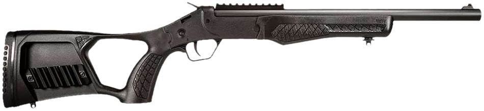Rossi SSPS45-BKFS Survival 45 Colt (Long Colt)/410 Bore Single Shot 16" Black Oxide Alloy Steel Barrel, Black Picatinny Rail Polymer Receiver, Thumbhole w/Shell Holder Black Polymer Stock