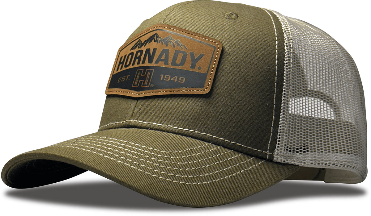 Hornady 32170 Sage 2Tone Trucker Hat with Hornady Logo