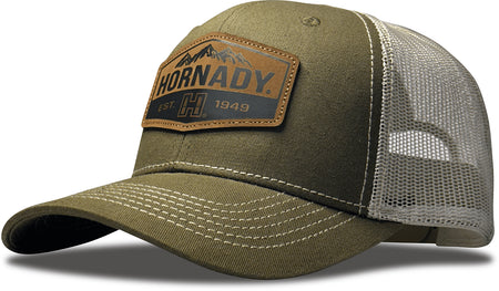 Hornady 32170 Sage 2Tone Trucker Hat with Hornady Logo