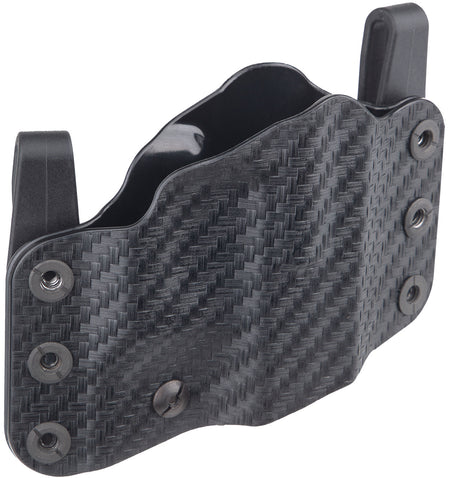 Derya DY9 Holster IWB/OWB Black Kydex Optic-Ready 1.5"-2" Belt Compatible D050718