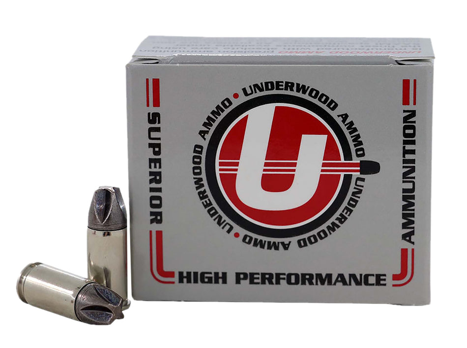 Underwood Ammo Platinum Edition Xtreme Defender +P 9mm Luger / Parabellum 68 grain Solid Monolithic ammunition