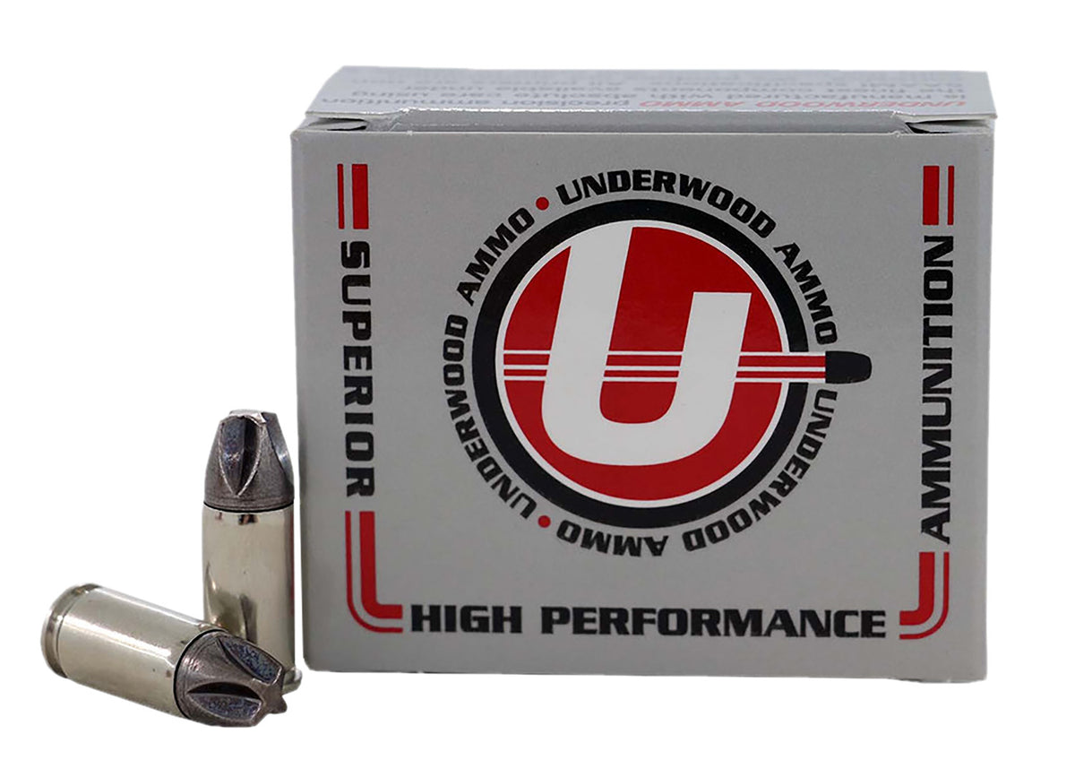 Underwood Ammo  9mm Luger / Parabellum 90 grain Solid Monolithic ammunition
