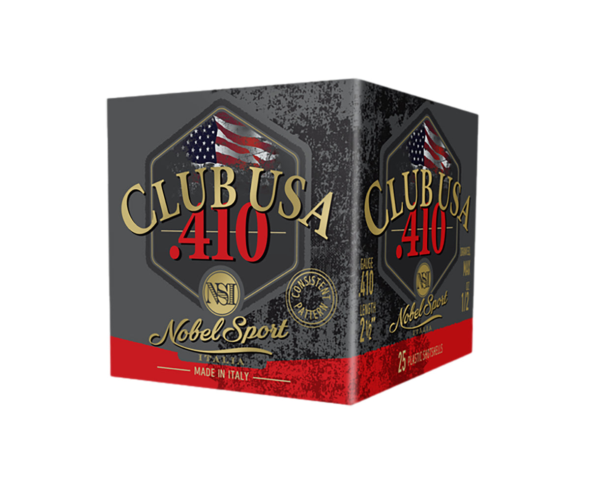 Eurosports LLC Nobelsport NSI .410 Shotgun Ammo .410 Bore 2.5 in 1/2 oz #9