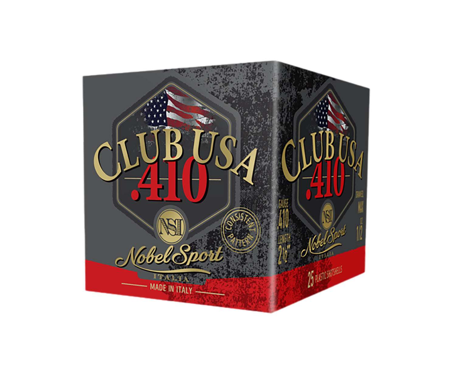 Eurosports LLC Nobelsport NSI .410 Shotgun Ammo .410 Bore 2.5 in 1/2 oz #9