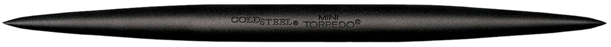 Cold Steel CS80TORM Mini Torpedo 1055 Carbon Steel Throwing Spike, Black Finish