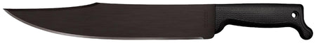 Cold Steel 12" Bowie Machete 65Mn Carbon Steel Blade Black Polypropylene Handle 17.63" Overall with Sheath